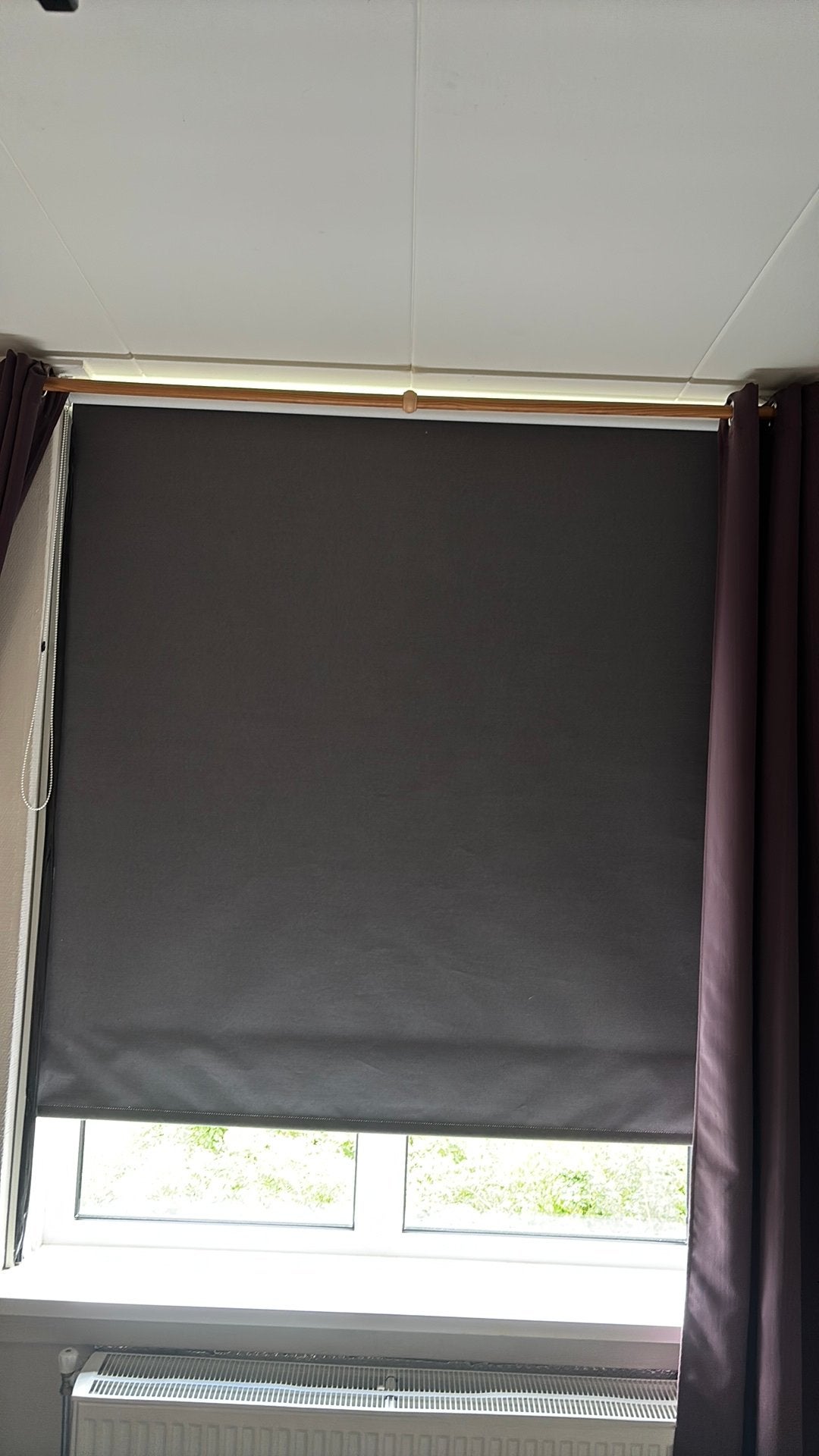 Rolgordijn 157 cm, Ophalen, Zo goed als nieuw, Rolgordijn