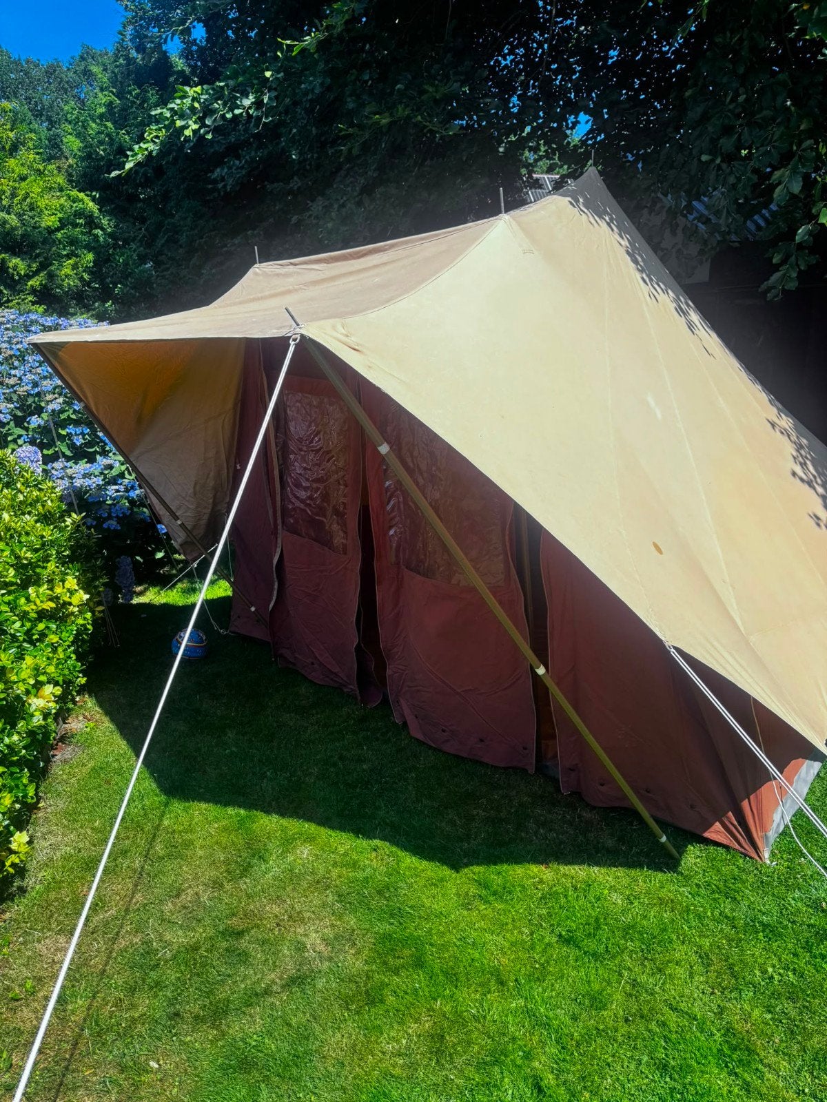 De Waard stormvogel tent - Ruime gezinstent, Caravans en Kamperen, Tenten, Ophalen of Verzenden, Gebruikt