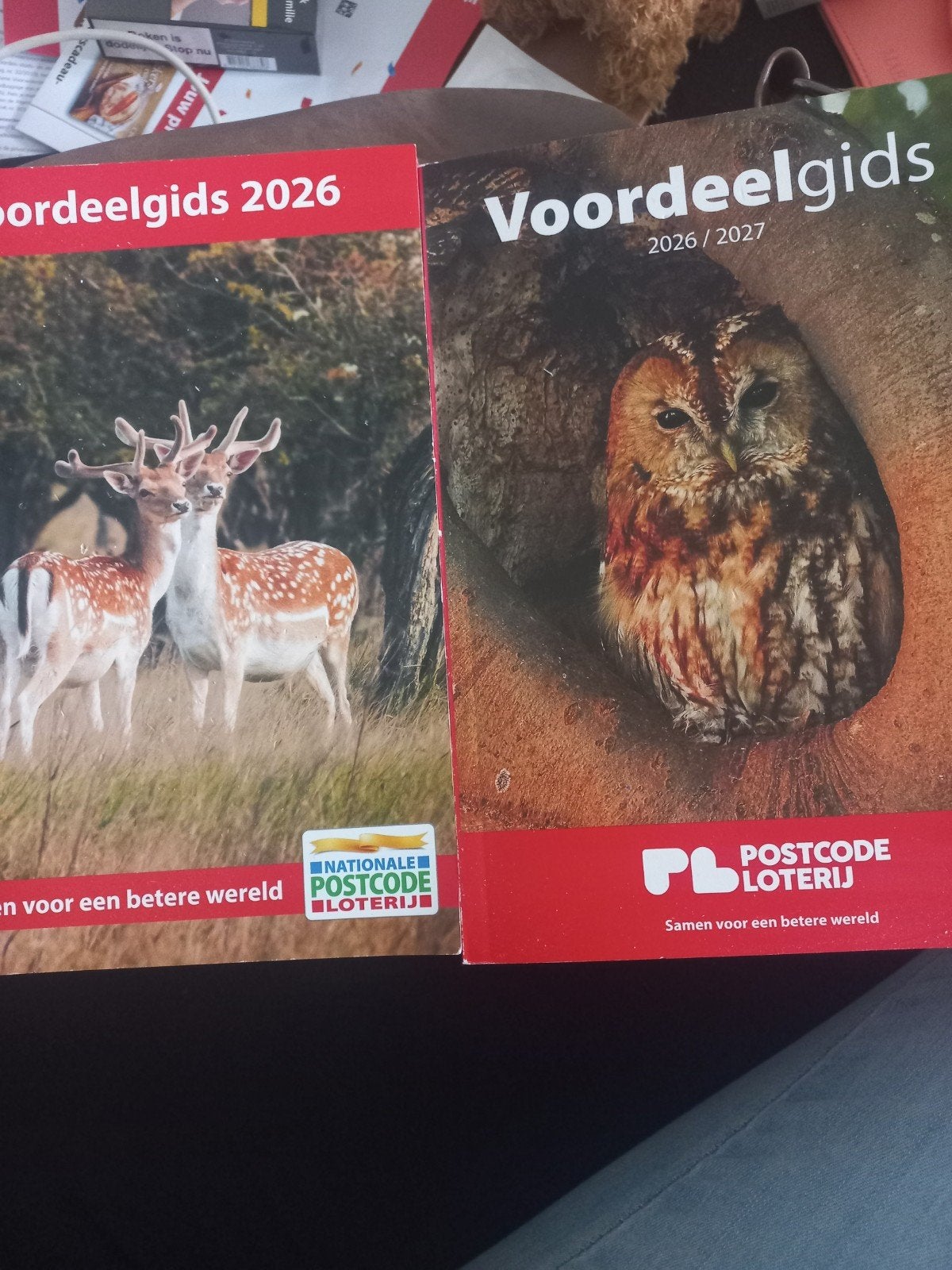 voordeel gidsen postcodeloterij, Drie personen of meer, Kortingsbon