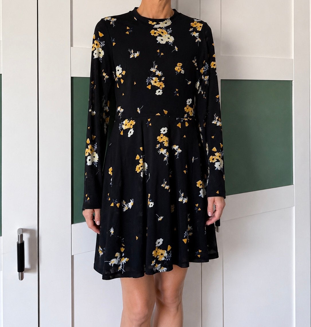 Stijlvolle jurk Even &Odd zgan mt 36/S, Kleding | Dames, Jurken, Meerkleurig, Ophalen of Verzenden, Zo goed als nieuw, Maat 36 (S)
