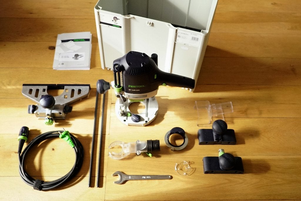 Festool OF 1400 EBQ Plus, Ophalen, Zo goed als nieuw, Bovenfrees, Festool
