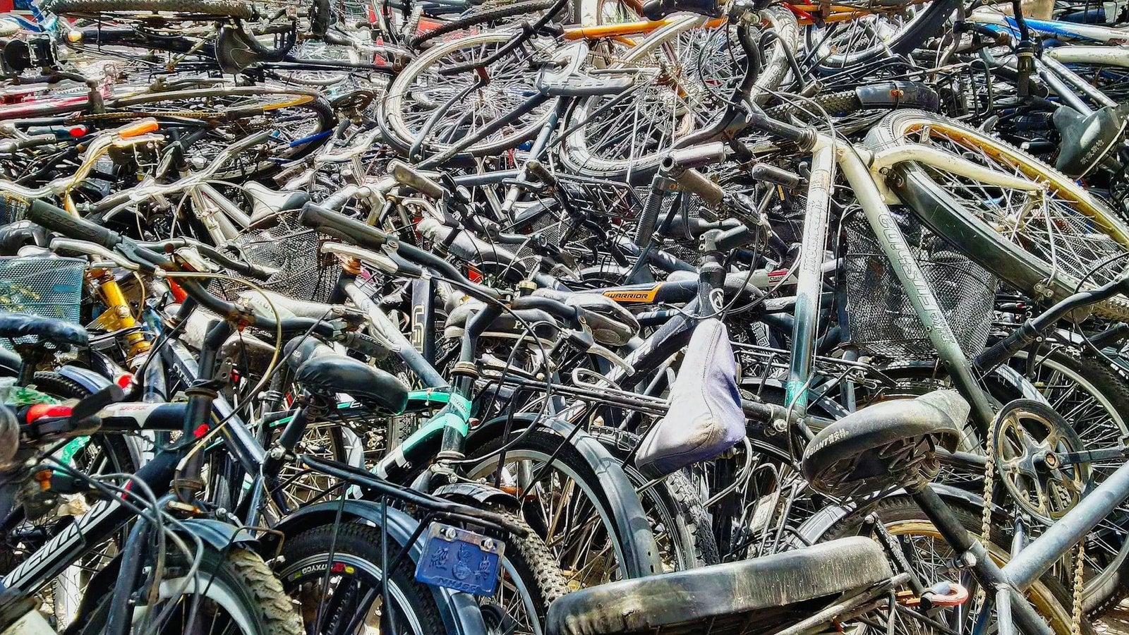 Geveaagd oudijzer fietsen gratis | ZWOLLE |, Ophalen of Verzenden, Gebruikt, Overige merken
