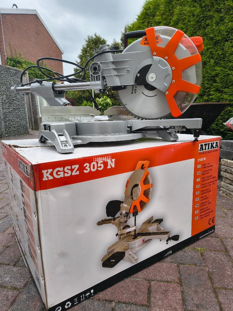 Afkortzaag, Ophalen, 70 mm of meer, Afkortzaag, 1200 watt of meer