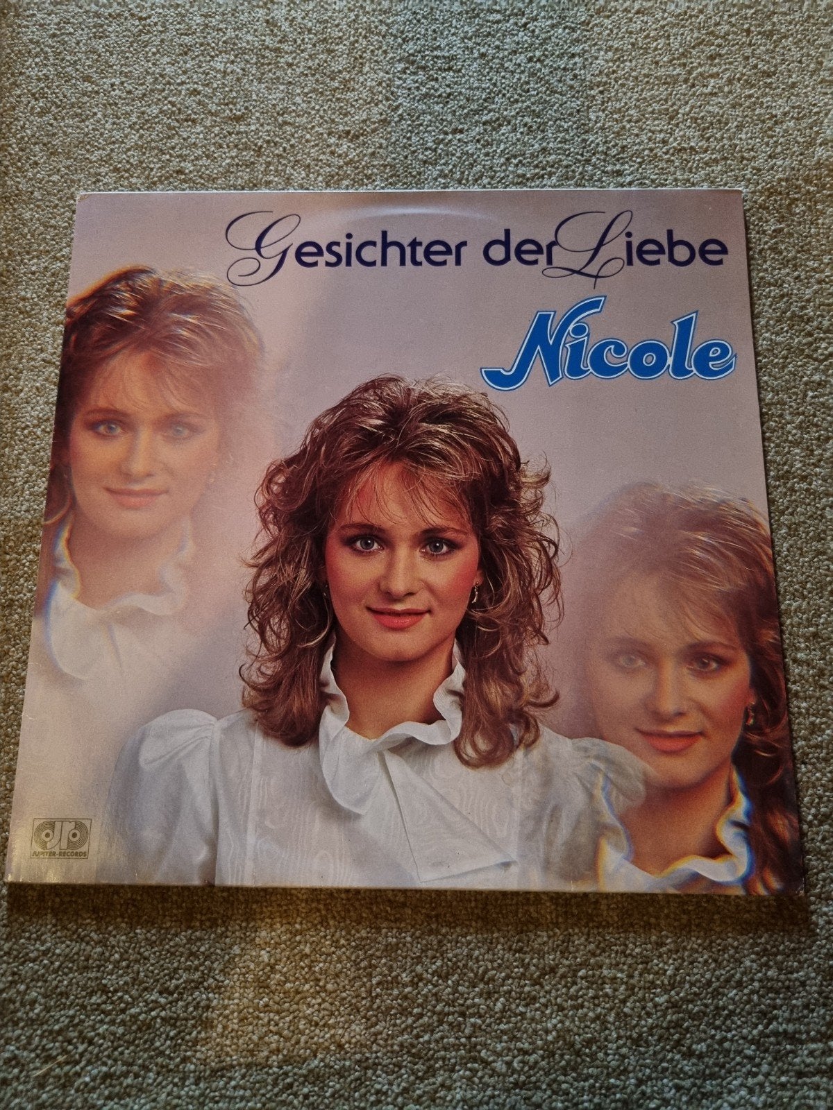 Nicole - Gesichter der Liebe LP (1983) - Pop Vinyl, LP, Gebruikt, Pop, Ophalen of Verzenden