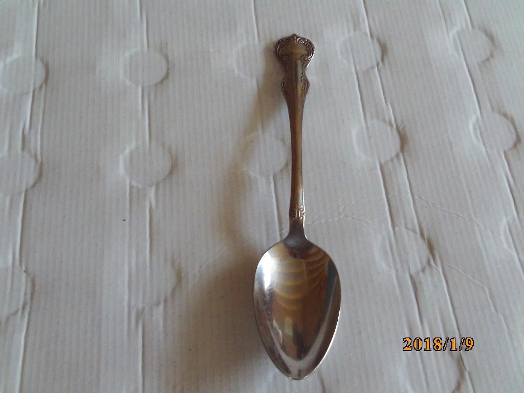 gero zilmeta lepel nr. 528 menuet, Ophalen of Verzenden, Gebruikt, Rvs of Chroom