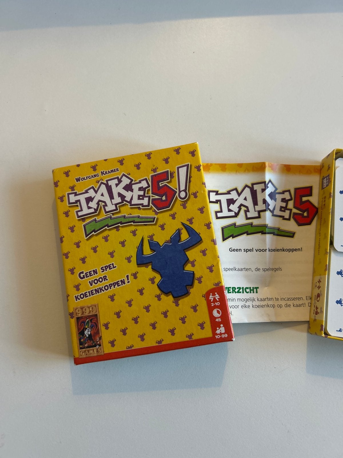 Take 5! Kaartspel - Geen spel voor koeienkoppen!, Hobby en Vrije tijd, Gezelschapsspellen | Kaartspellen, Een of twee spelers