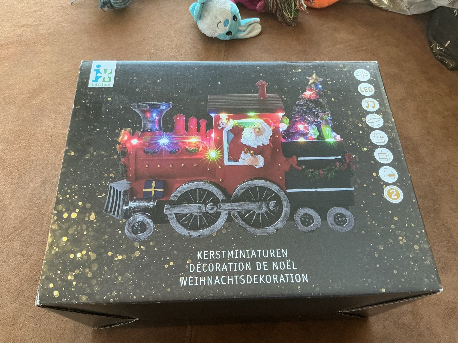 kerst trein/ nieuw, Ophalen
