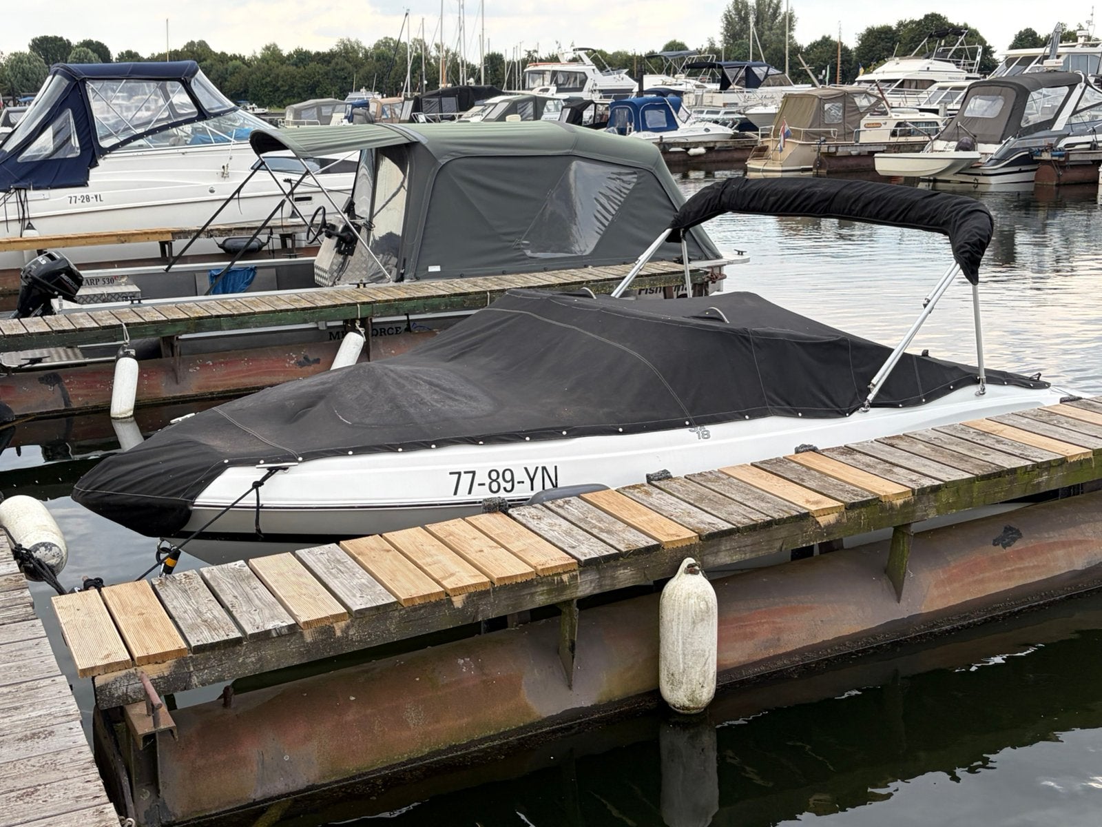 speedboot mariah sx 18 4.3  mercruiser inclusief trailer, Ophalen