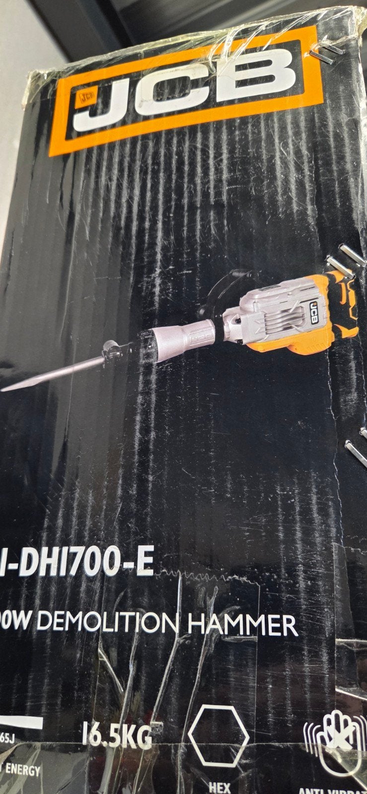 JCB DHI700-E 1700W Sloophamer - Nieuw in doos, Ophalen, Nieuw, Overige typen, Overige merken