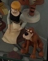 WDCC: Bruno en Cinderella, Verzamelen, Ophalen of Verzenden, Overige figuren, Zo goed als nieuw, Beeldje of Figuurtje