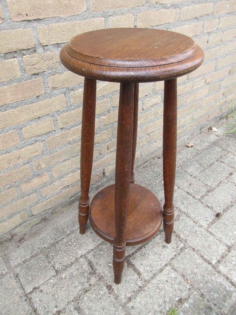 Ronde plantentafel, Antiek en Kunst, Antiek | Meubels | Tafels, Ophalen