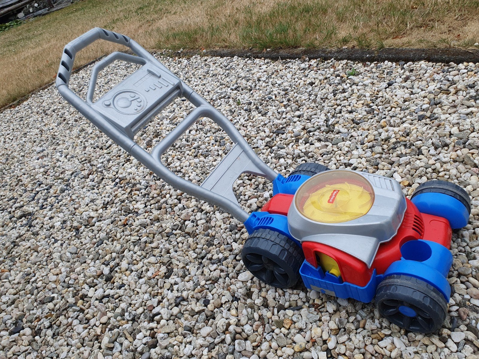 Fisher Price speelgoed grasmaaier bellenblaas, Ophalen, Gebruikt
