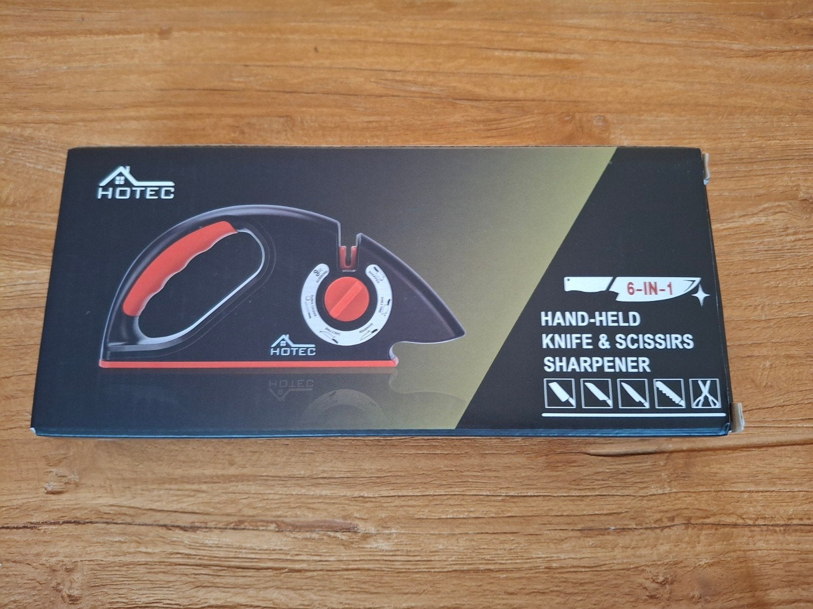 HOTECH 6-in-1 Messen- en Scharenslijper nieuw, Overige typen, Kunststof, Nieuw, Ophalen of Verzenden