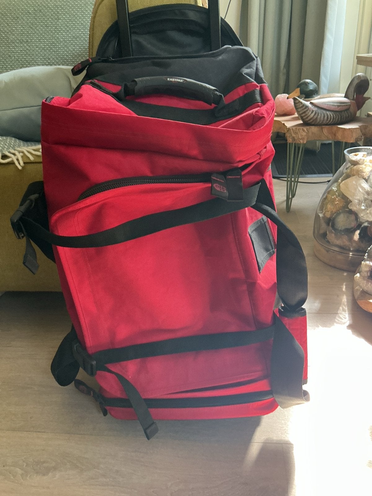 Eastpak reistas met wieltjes en uitschuifbare handgreep, Ophalen, 30 cm of meer, Gebruikt, Minder dan 35 cm