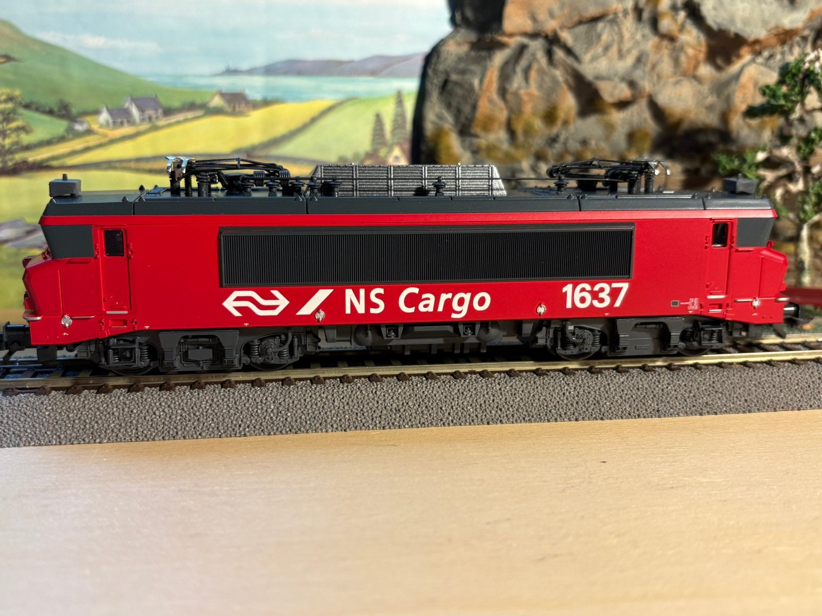 Roco 43787 NS 1637 Cargo, Verzenden, Roco, Gelijkstroom, Locomotief