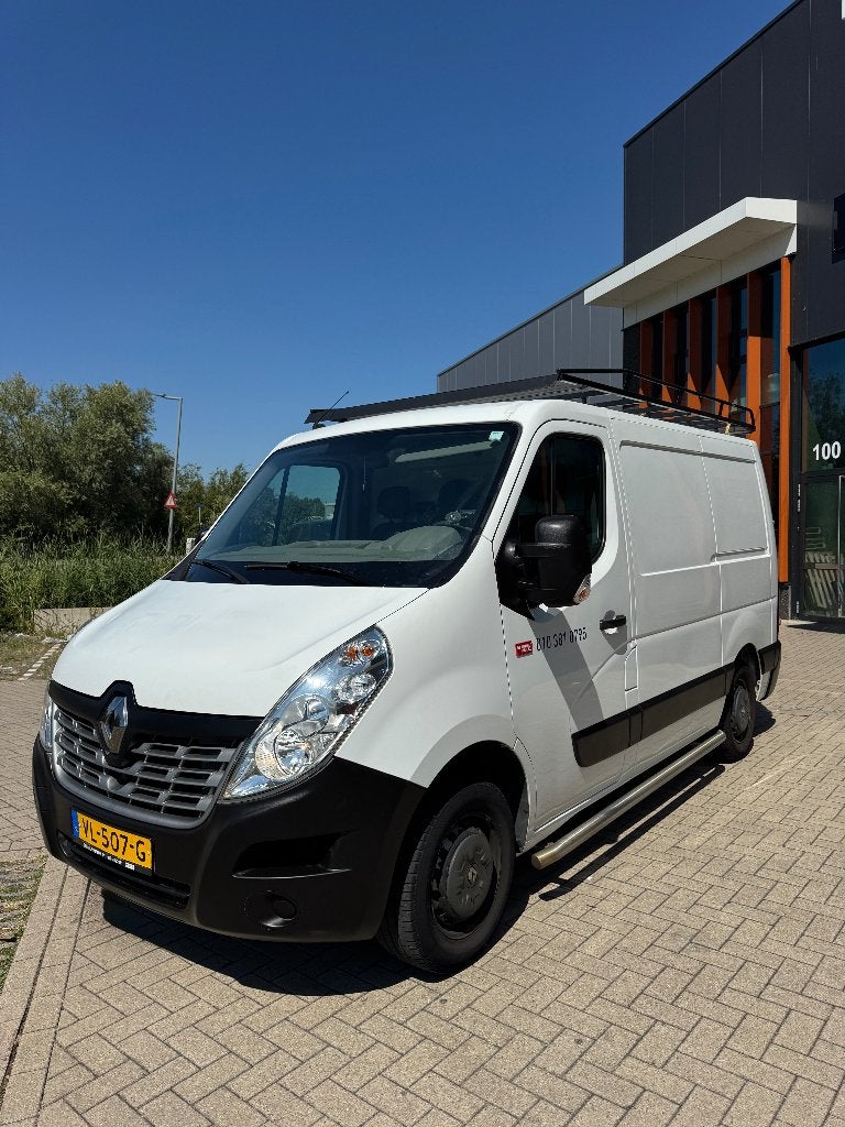 Renault Master 2.3 DCI 81KW 2015 L1H1, Auto's, Bestelauto's, Euro 5, Stof, Bluetooth, Zwart