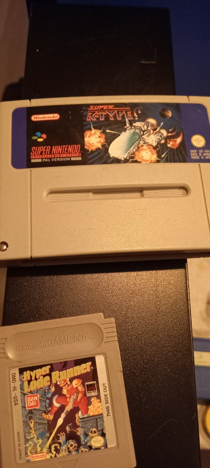 Super R-Type (SNES) & Hyper Lode Runner (Game Boy), Spelcomputers en Games, Games | Nintendo Super NES, Gebruikt, Shooter, 1 speler