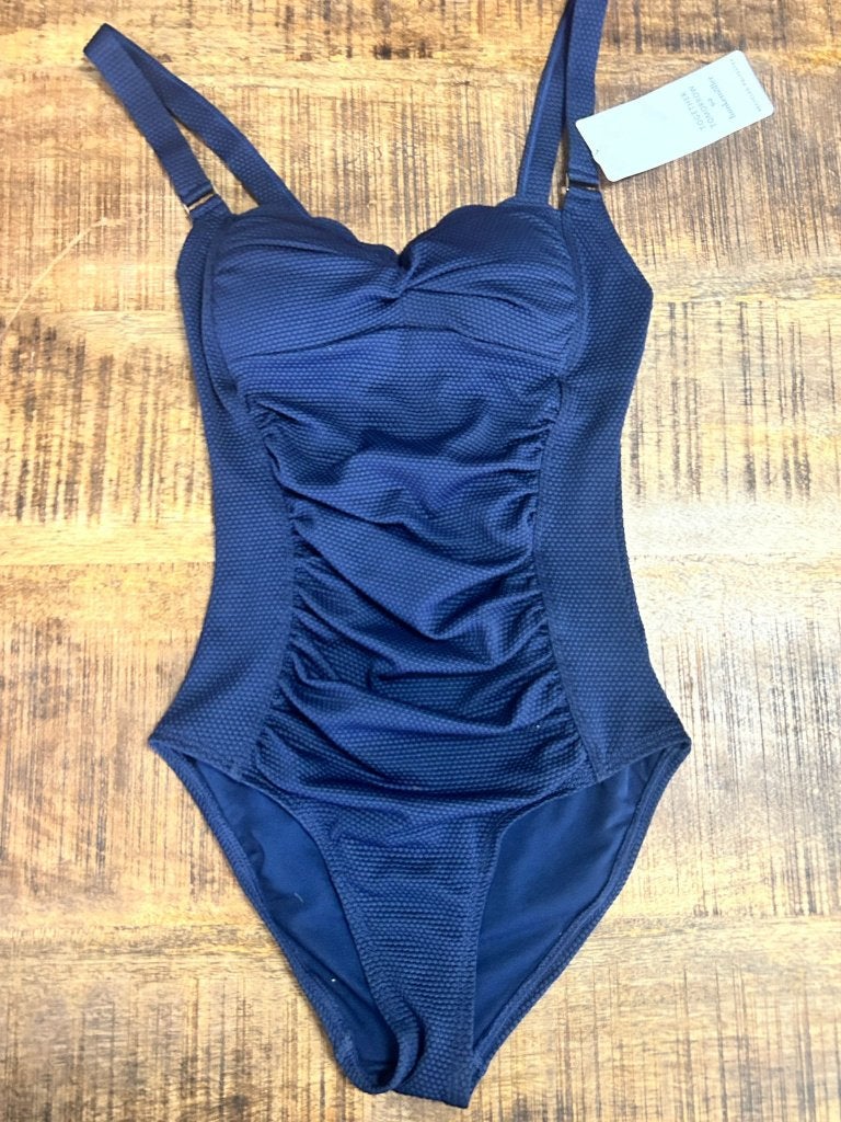 Hunkemöller Scallop Badpak 34, Kleding | Dames, Badmode en Zwemkleding, Blauw, Nieuw, Badpak, Ophalen of Verzenden