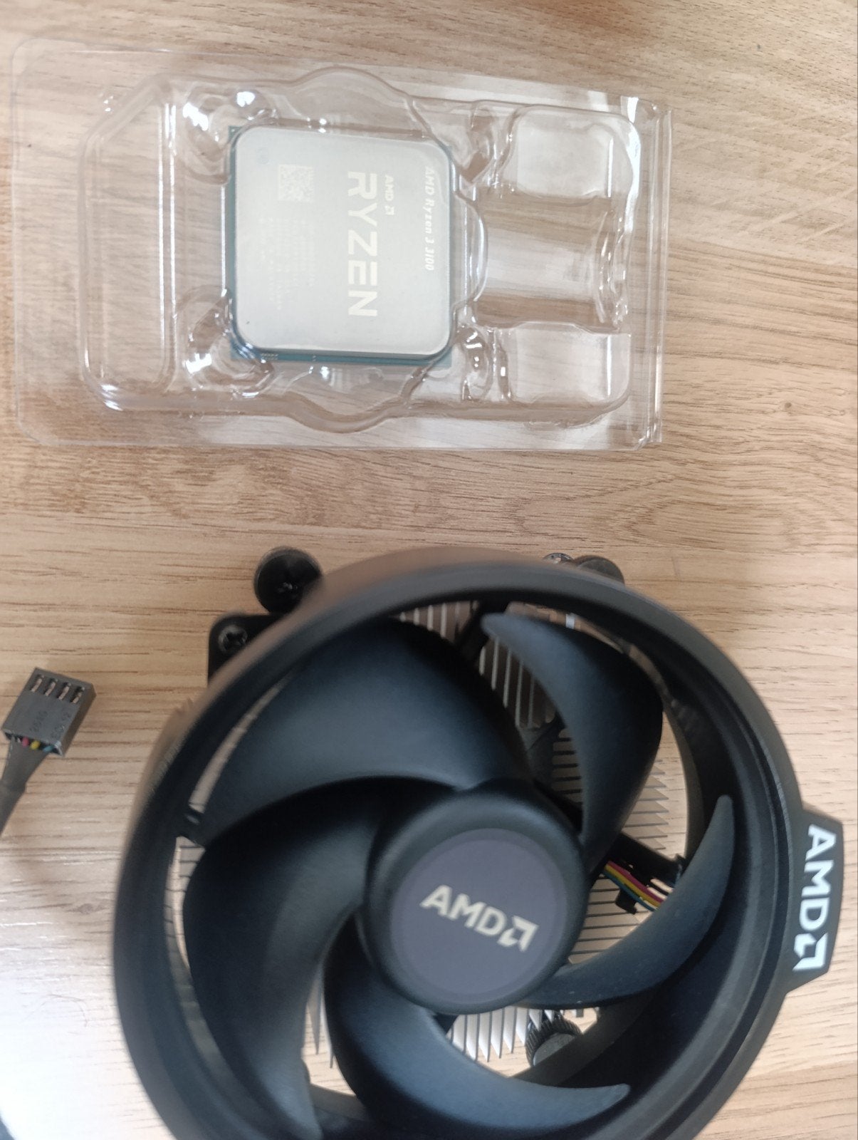 AMD Ryzen 3 3100 Processor met AMD Stock Koeler, Gebruikt, AMD Ryzen 3 3100, 4-core, Ophalen of Verzenden