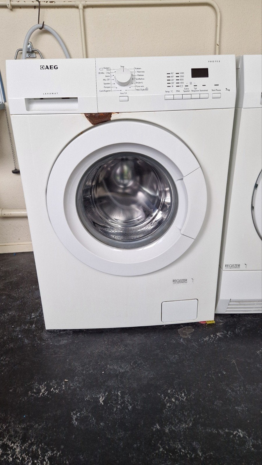 AEG Lavamat Protex Wasmachine - 7kg, Ophalen, Voorlader, Wolwasprogramma, Niet werkend