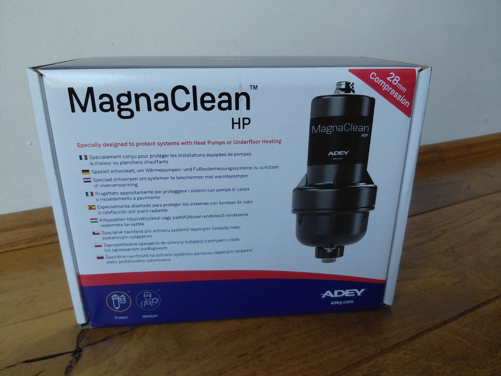 Magneet filter MagnaClean, Ophalen, Stonehouse, UK, Minder dan 30 cm, Cv-ketel of Combi-ketel