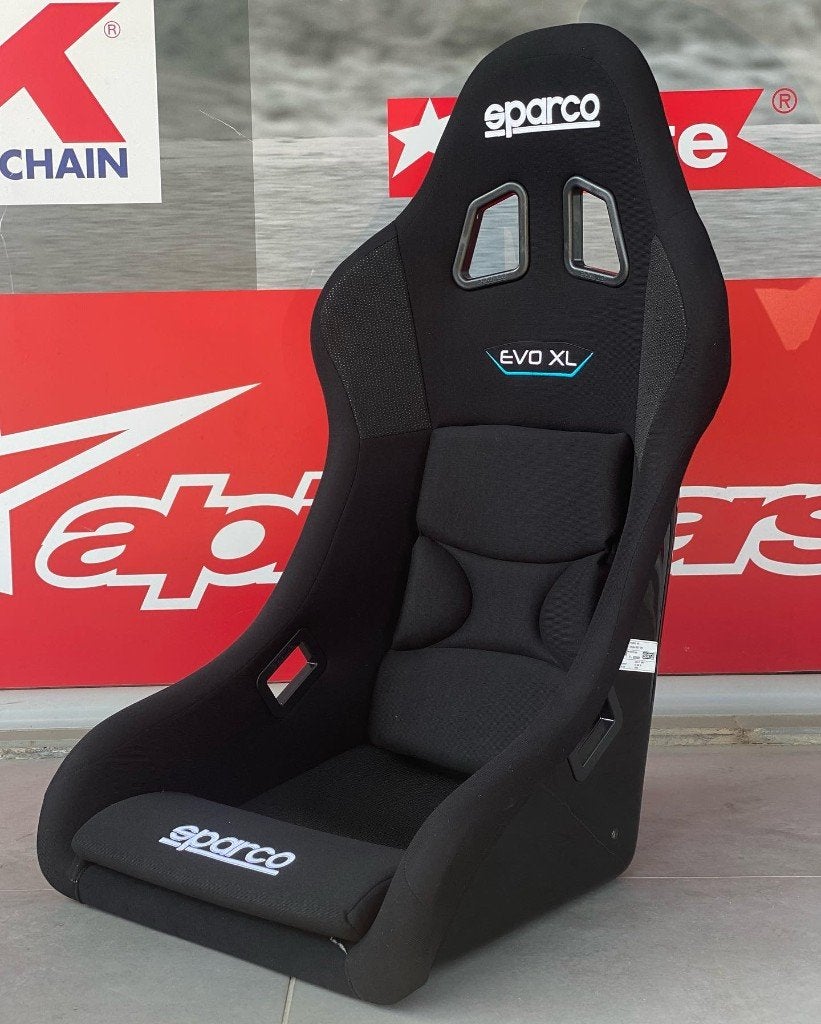 Sparco Evo XL QRT Kuipstoel Sportstoel Racestoel FIA 7.7kg, Ophalen of Verzenden