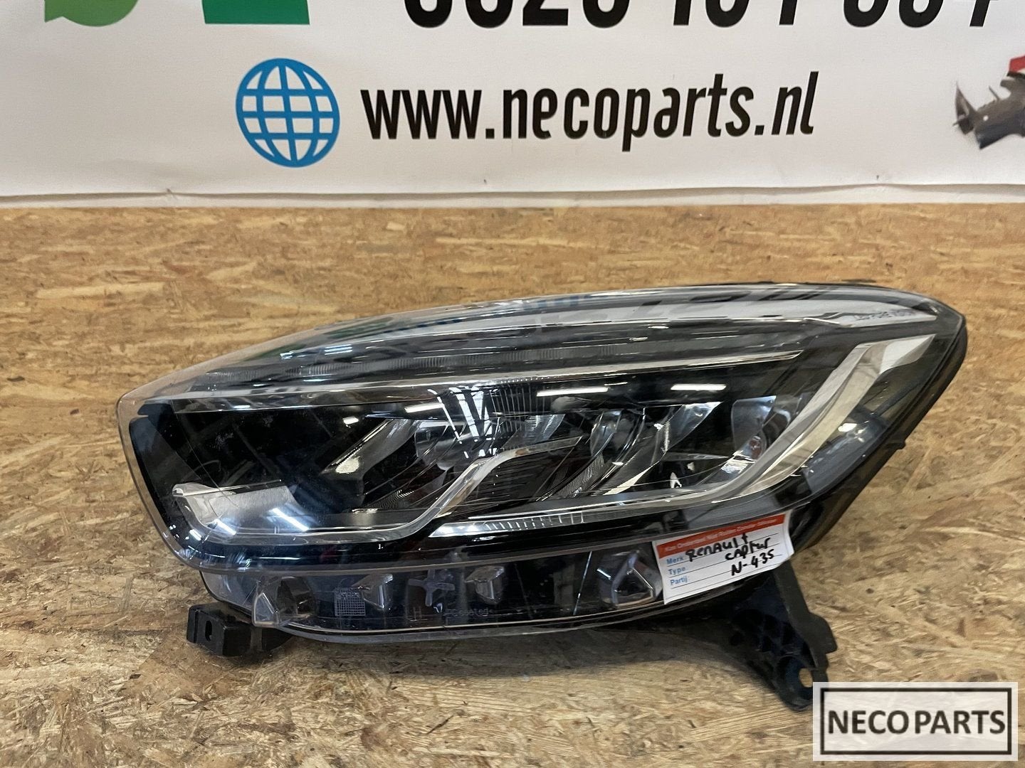RENAULT CAPTUR LED KOPLAMP LINKS ORIGINEEL 260604198R, Auto-onderdelen, -, -, -
