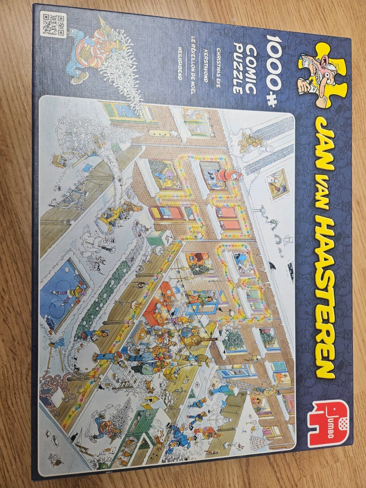 Jan van Haasteren Kerstavond Puzzel 1000 stukjes, Ophalen, Zo goed als nieuw, Jumbo