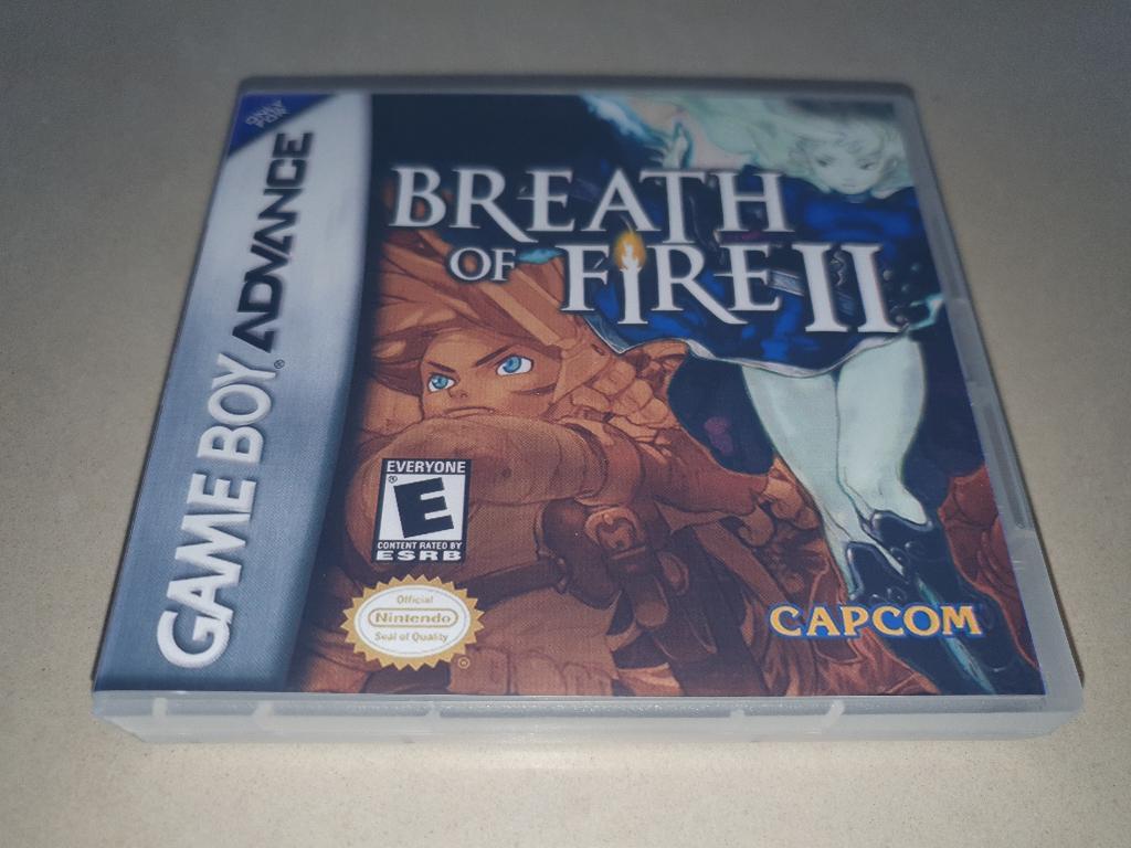 Breath of Fire II Game Boy Advance GBA Game Case, Spelcomputers en Games, Games | Nintendo Game Boy, Avontuur en Actie, Verzenden
