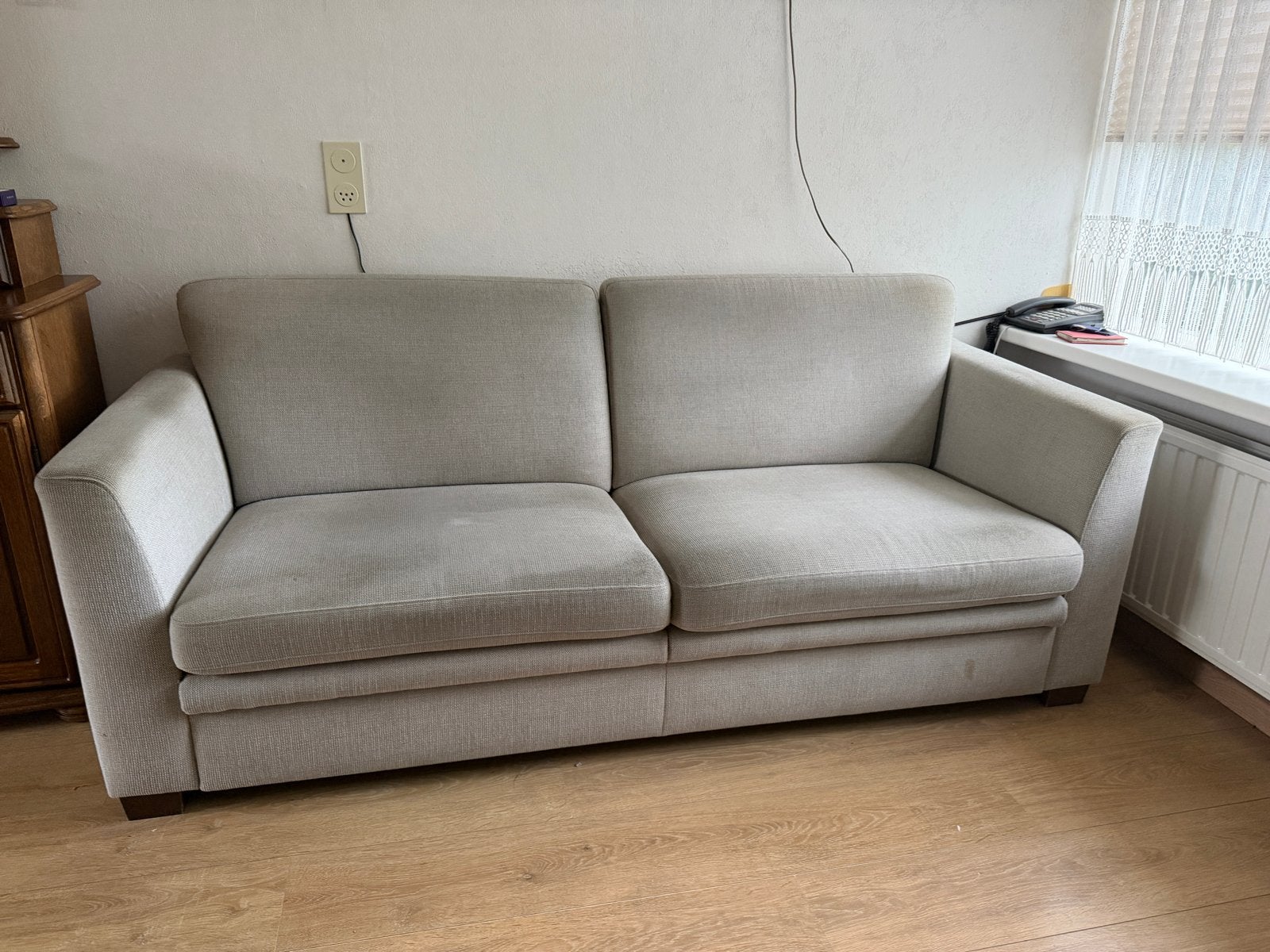 Gratis bank en fauteuil, Ophalen, Gebruikt, 150 tot 200 cm, Tweepersoons