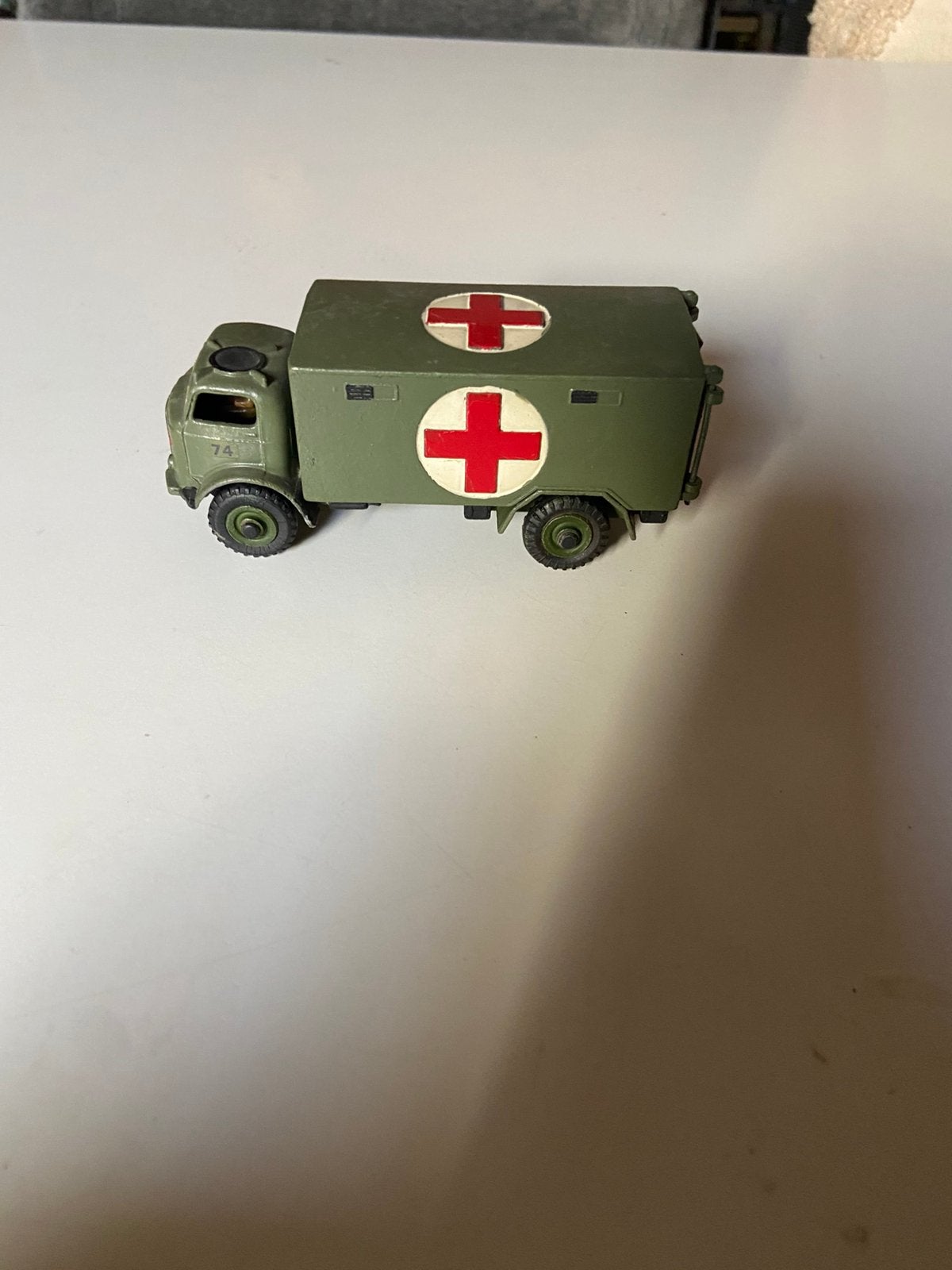 Dinky militair ambulance, Antiek en Kunst, Ophalen of Verzenden
