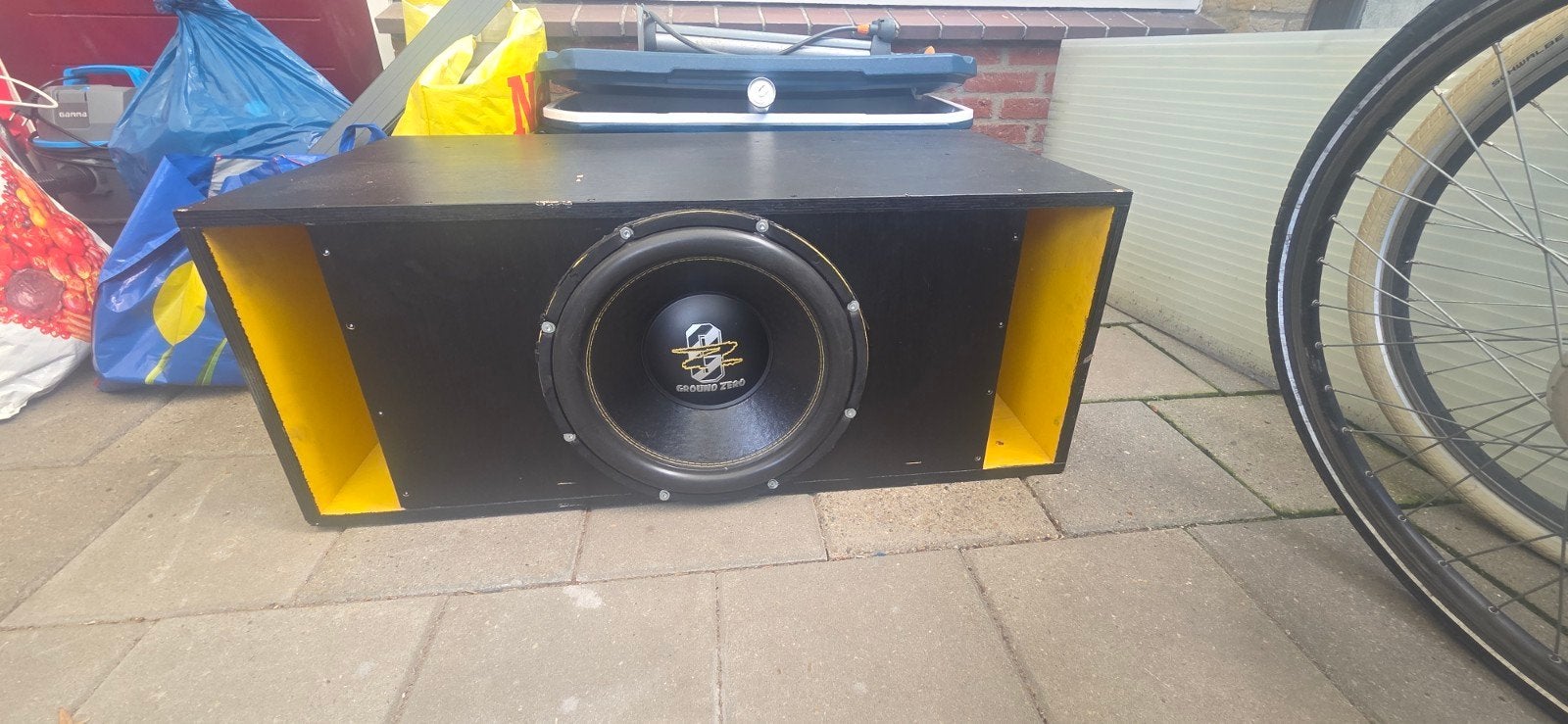 subwoofer set up, Auto diversen, Ophalen, Gebruikt