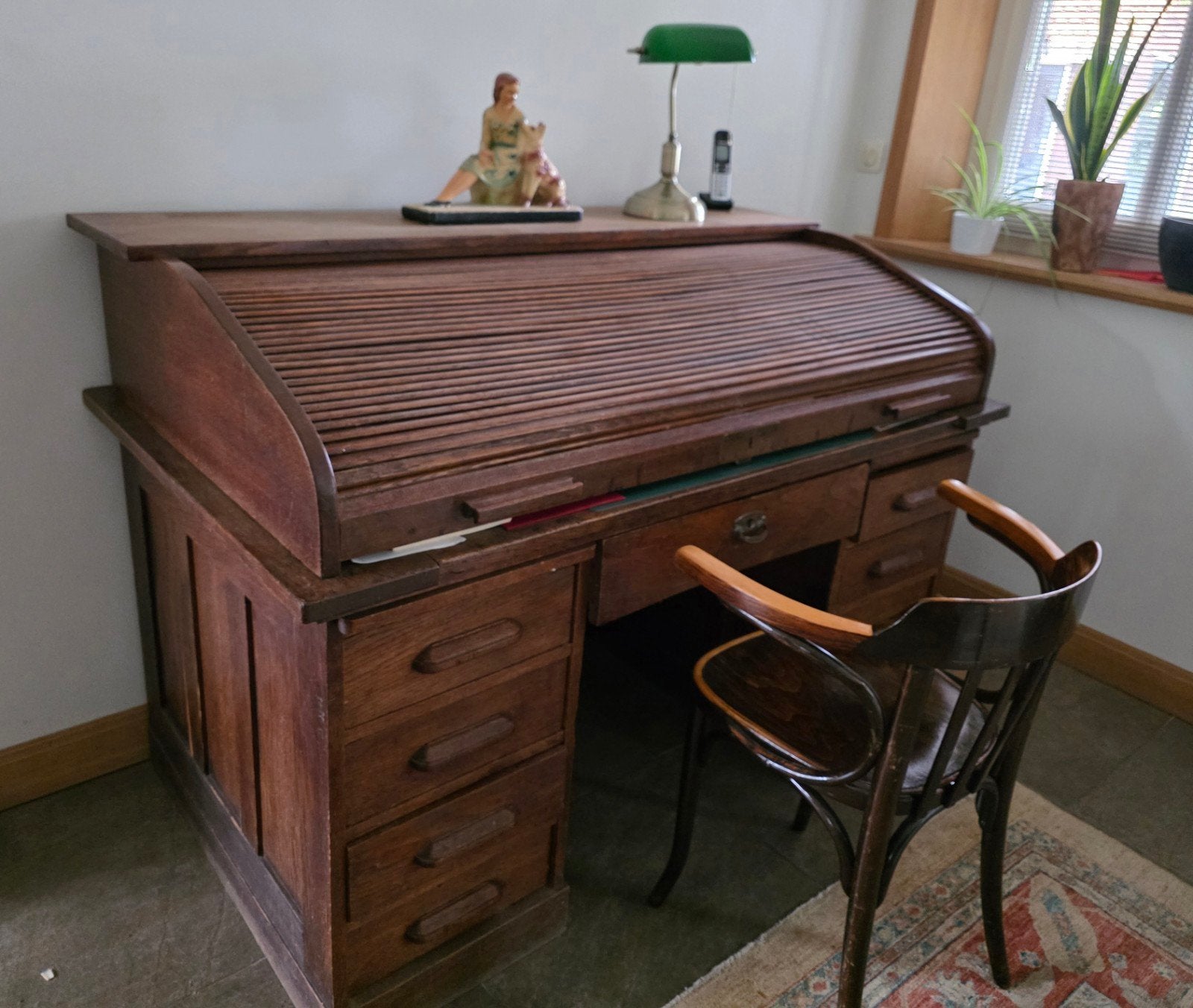 rolluik bureau, Ophalen, Gebruikt