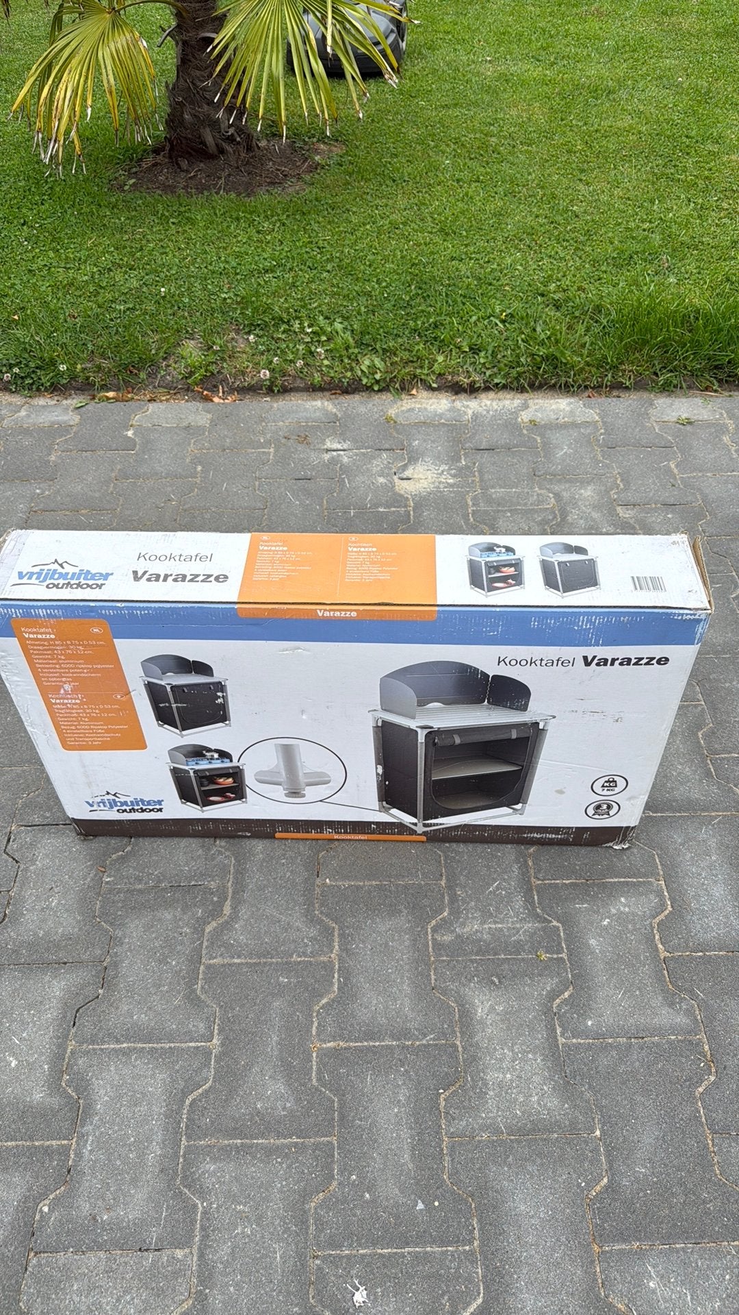 Vrijbuiter Outdoor Varazze kooktafel – nieuw in doos, Ophalen, Nieuw, Campingkast