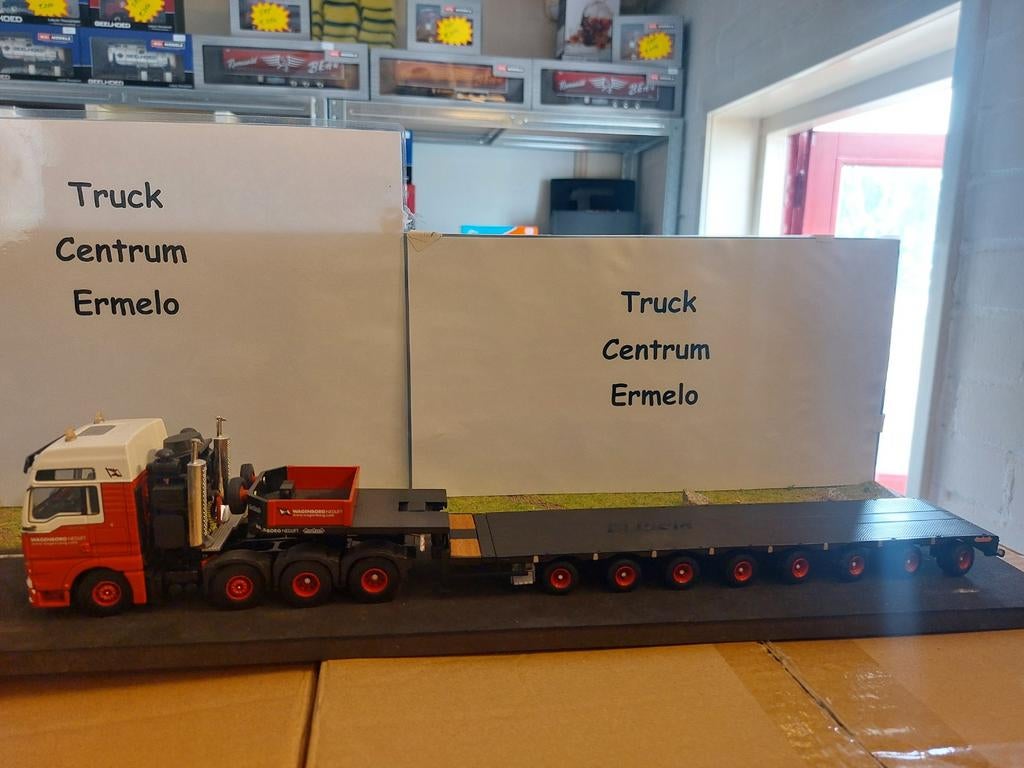 Wagenborg MAN Tematoys, Ophalen of Verzenden, Zo goed als nieuw, Bus of Vrachtwagen, Tekno