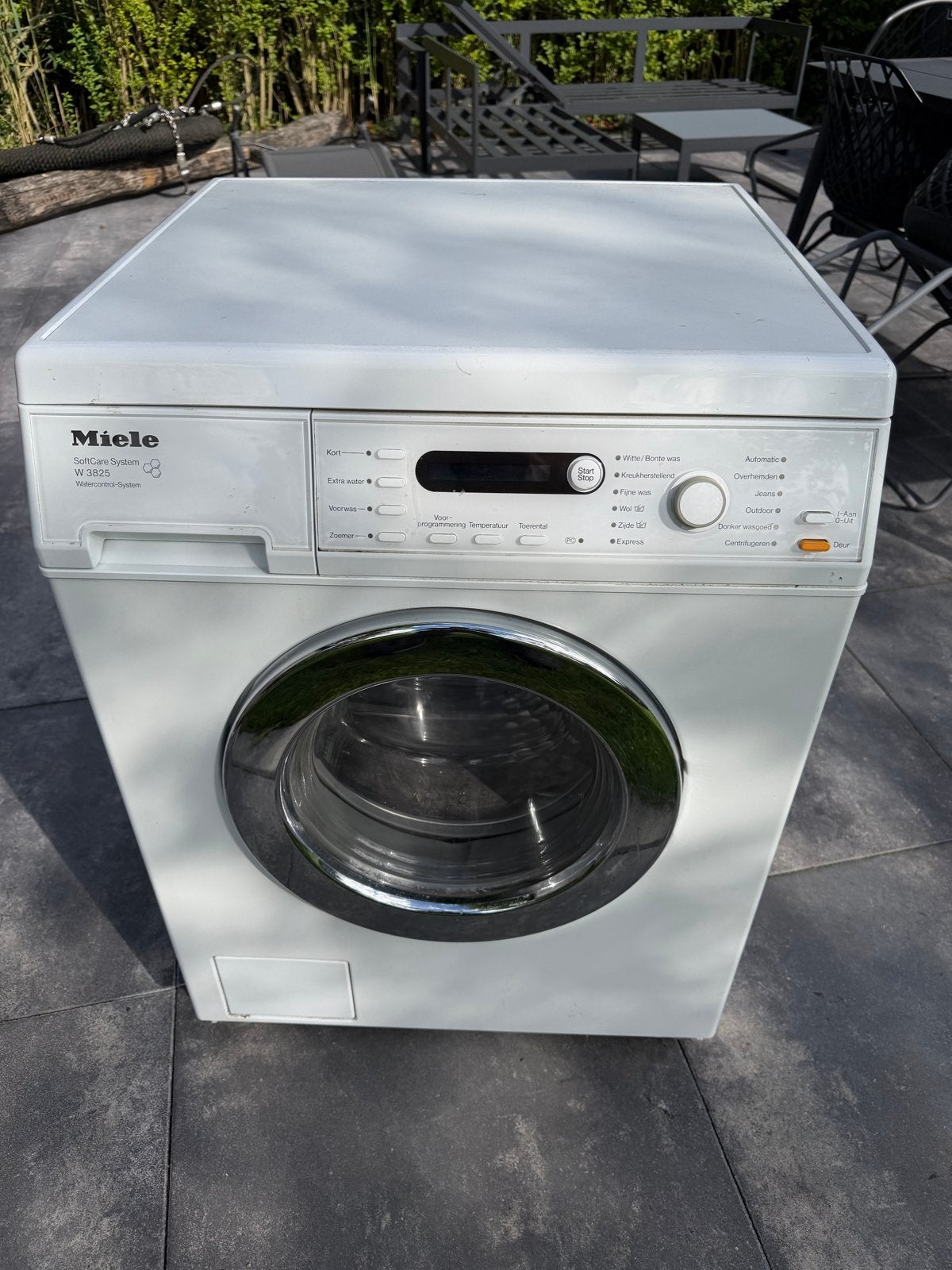 Miele W 3825 SoftCare System Wasmachine, Witgoed en Apparatuur, Wasmachines, Ophalen, Gebruikt, Voorlader, Wolwasprogramma