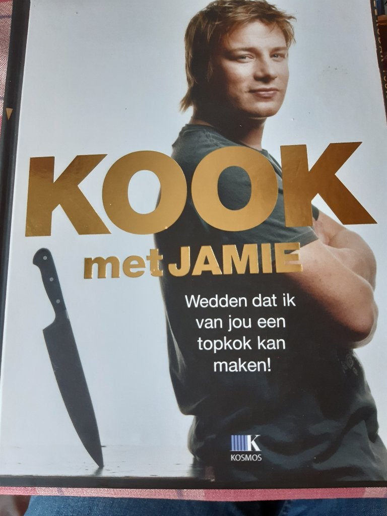 Jamie oliver:kook met jamie hardcover 9789021580593., Ophalen, Gelezen, Jamie Oliver, Nederland en België
