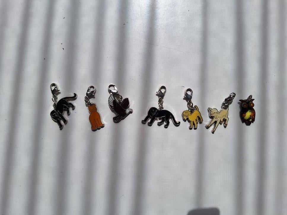 Leuke bedels met dierenfiguren, Ophalen of Verzenden