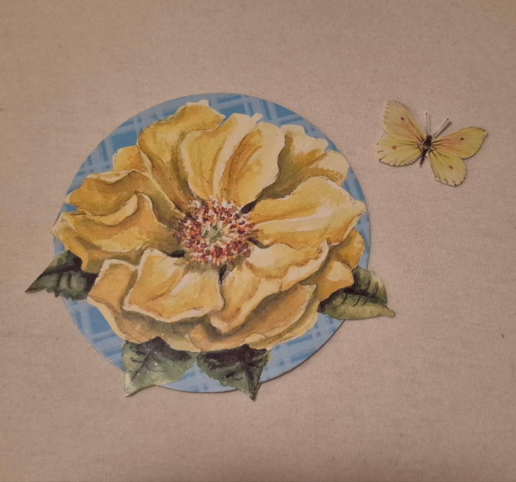 3D plaatjes bloem Janneke Brinkman Salentijn voor kaarten, Ophalen of Verzenden, Nieuw, Natuur, Knipvel