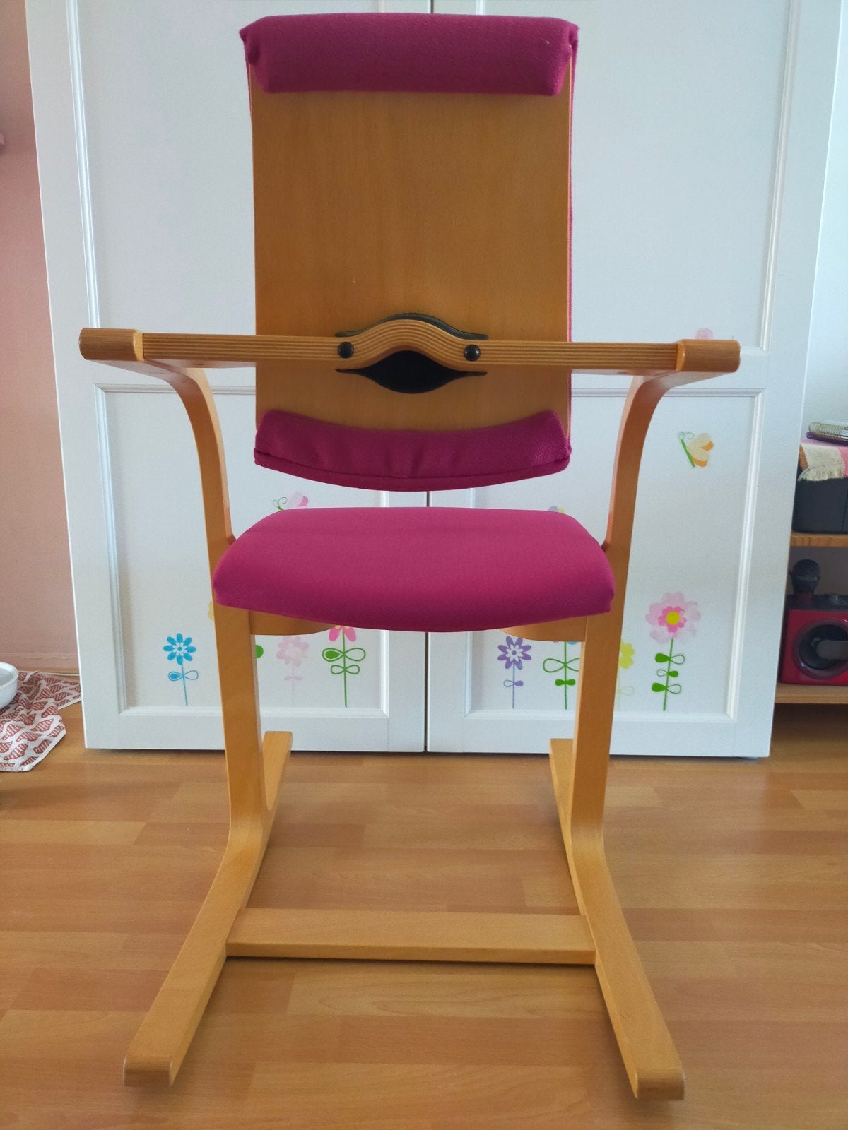 Varier Stokke balansstoel met armleuningen, Overige kleuren, Ophalen of Verzenden, Zo goed als nieuw, Stof
