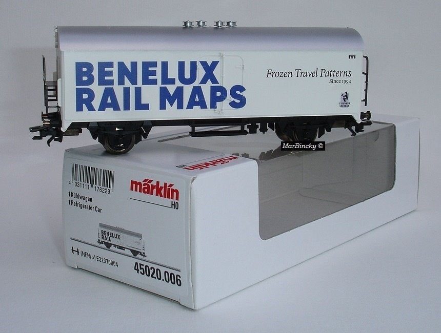 Märklin 45020 Benelux Rail Cool Books Frozen Travel Patterns, Hobby en Vrije tijd, Modeltreinen | H0, Wisselstroom, Ophalen of Verzenden