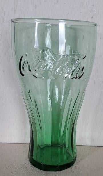 Coca-Cola Glas Classic Groen, Ophalen of Verzenden, Zo goed als nieuw, Gebruiksvoorwerp