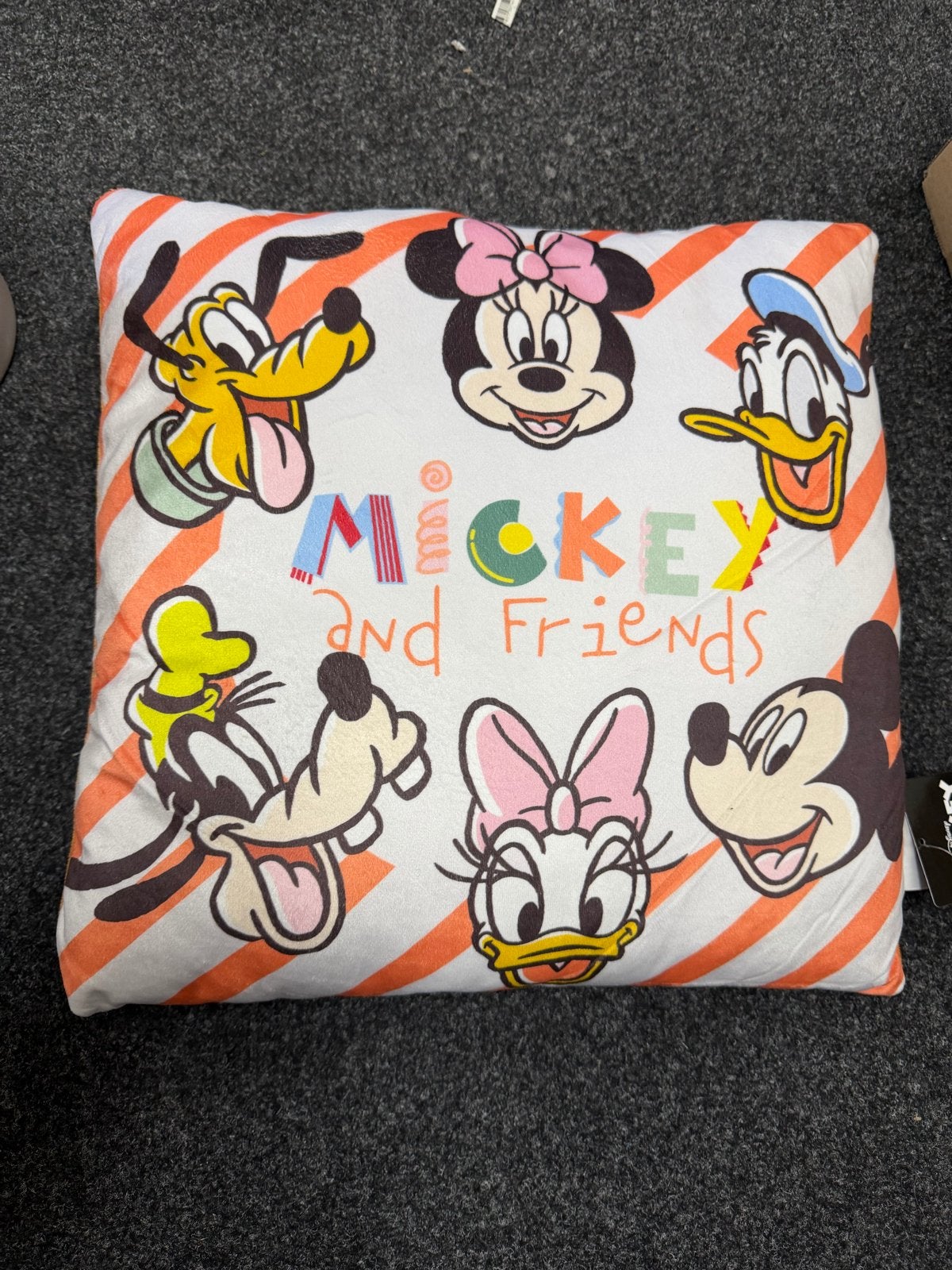 Disney Mickey and Friends Kussen 40x40 cm, Overige merken, Meerkleurig, Met print, Vierkant