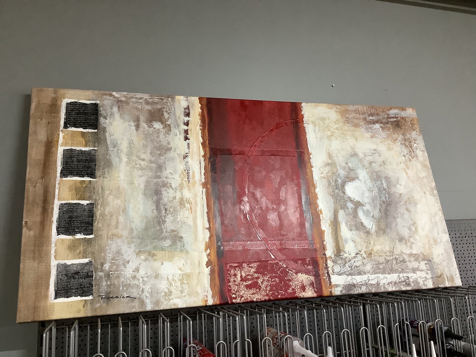Canvas schilderij, Ophalen, 1980 tot heden, Zo goed als nieuw, Overige onderwerpen