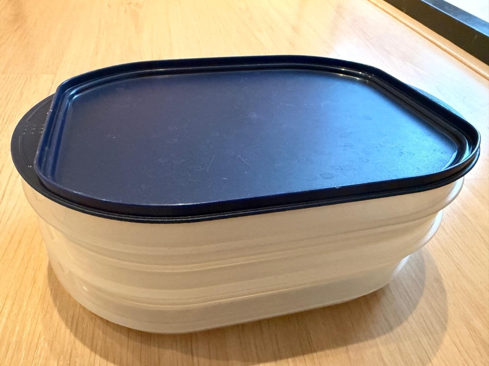 Tupperware Stapel Drie vleeswarenozen met Deksel, Overige kleuren, Bewaardoos, Met deksel, Ophalen of Verzenden