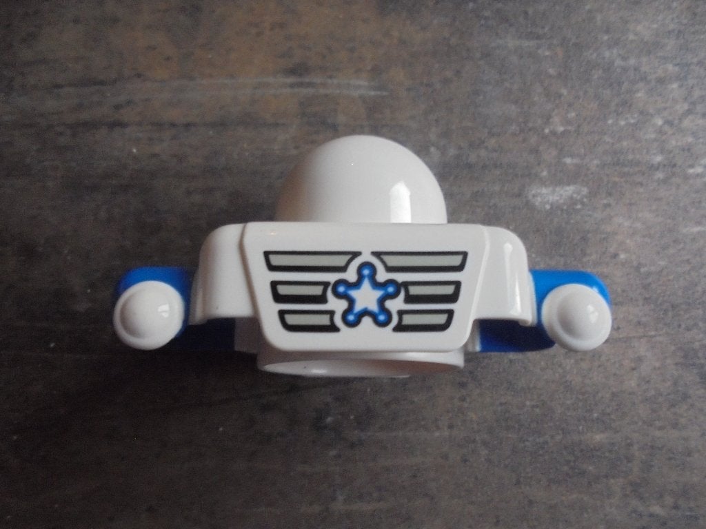 Lego Primo Plate 1x1 with Mudguards (zie foto's) 3, Ophalen of Verzenden, Gebruikt, Losse stenen, Lego Primo