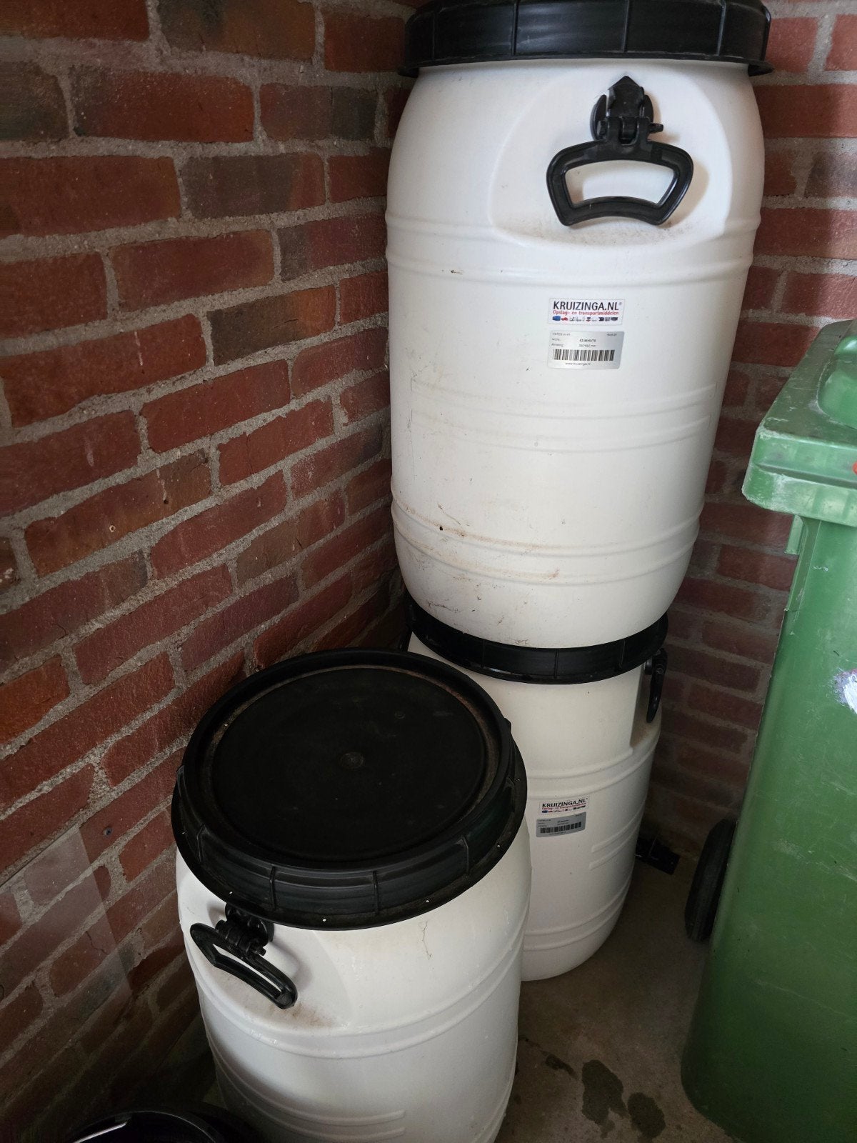 Te koop 3x waterton, 75 tot 150 liter, Ophalen, Gebruikt, Kunststof