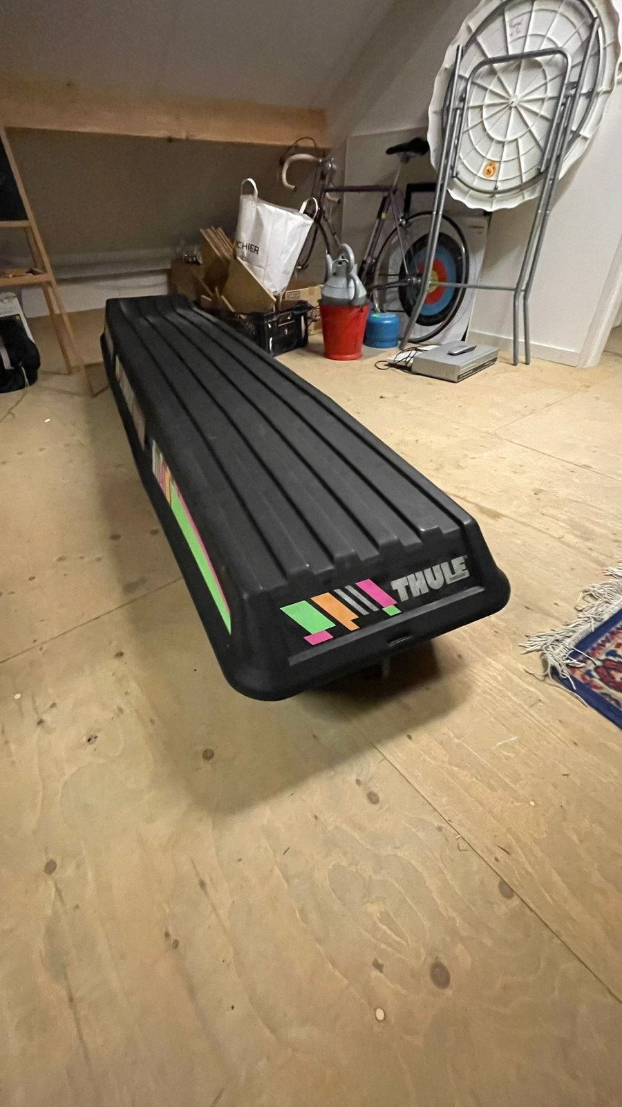 Thule dakkoffer 230 cm, Ophalen, Gebruikt