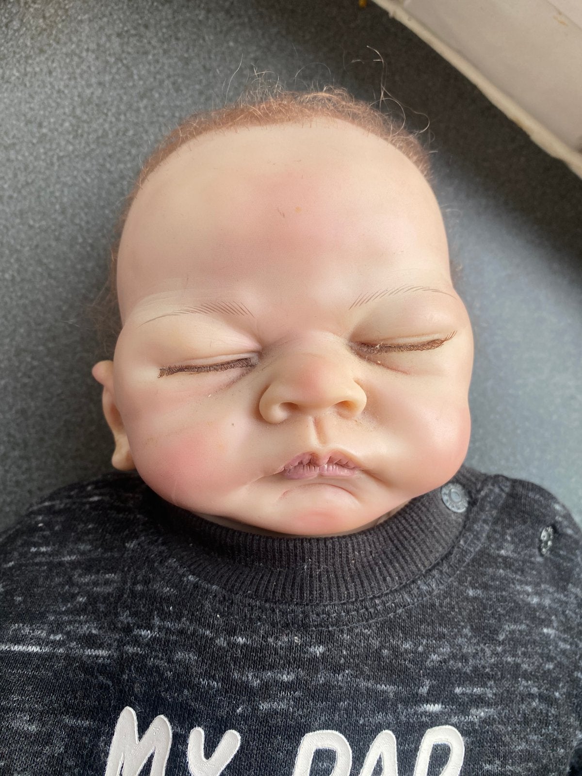 Realistische, originele Ashton Drake babypop, Verzenden, Zo goed als nieuw, Babypop