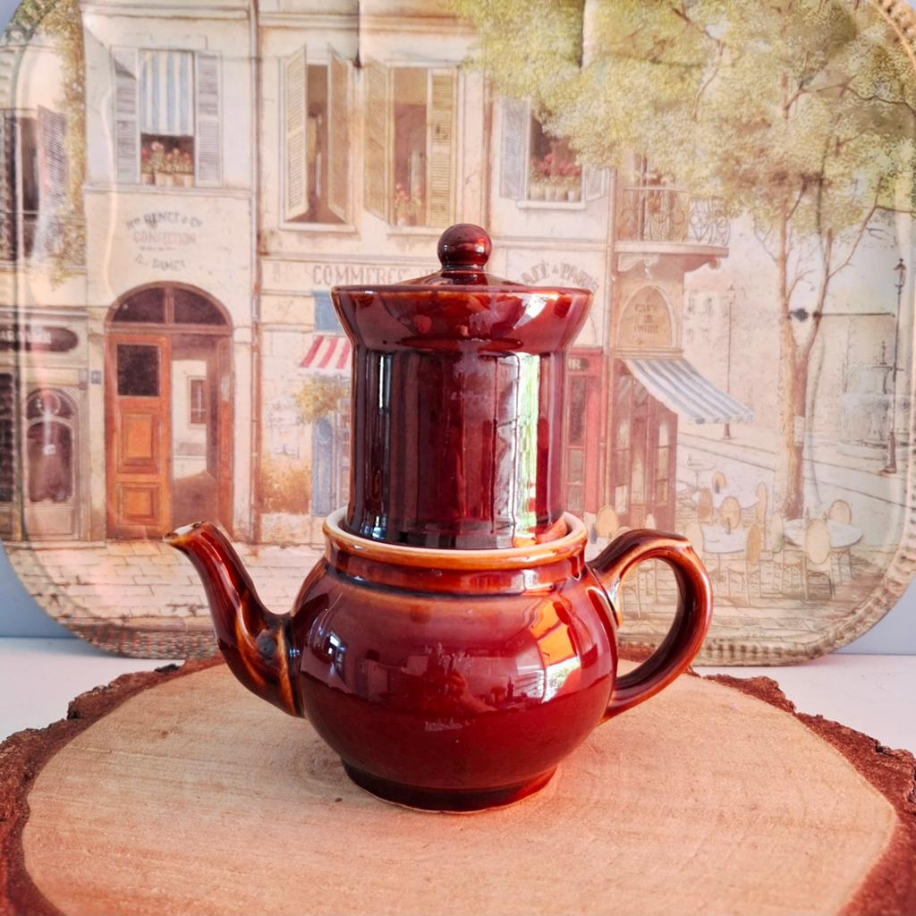 Villeroy & Boch, tea-for-one potje met filter, Ophalen of Verzenden